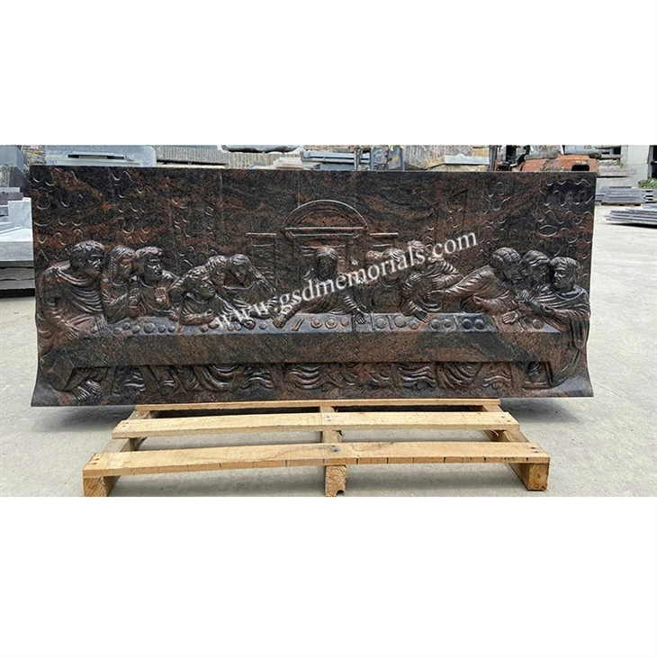 Bespoke Last Supper Headstone