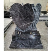 Heart Tombstone with Angel