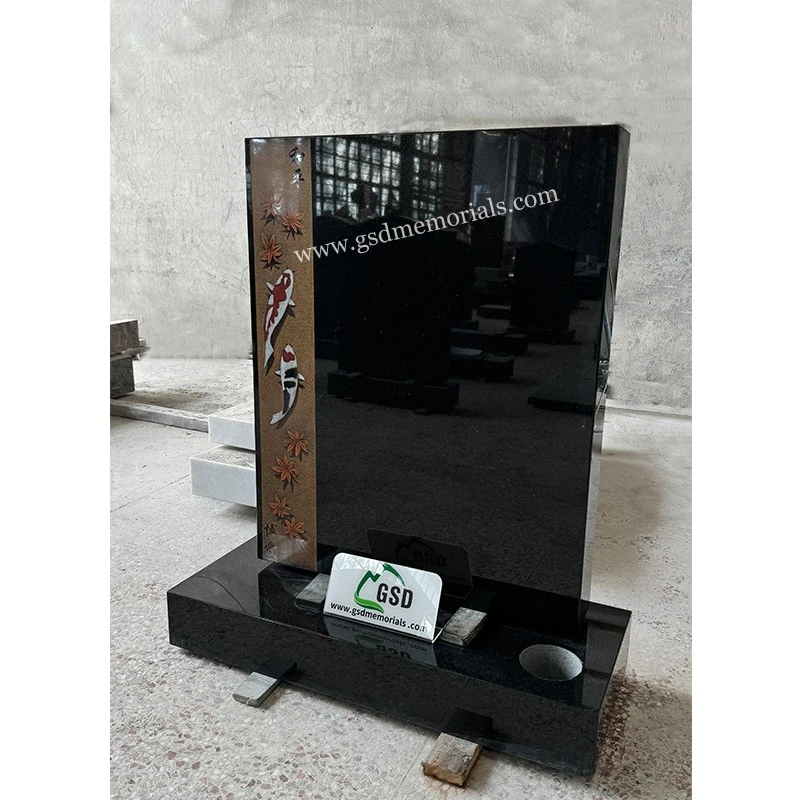 Fish Etching for Chinese Monument