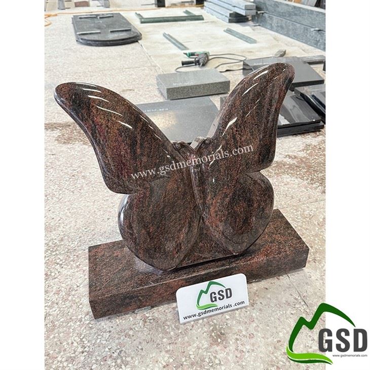 Butterfly Cremation Headstone