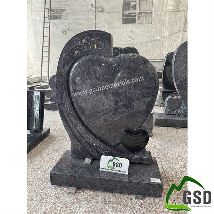 Cushioned Heart Design Monument