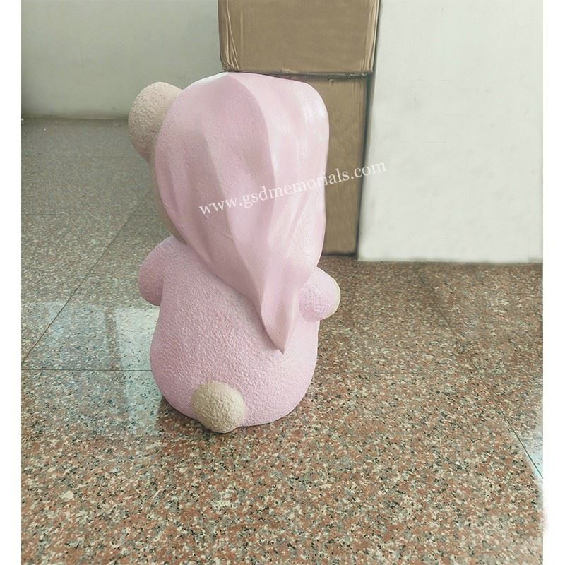 G603 Granite Teddy Bear Memorial Statue