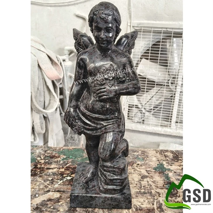 Granite Little Angel Sculpture