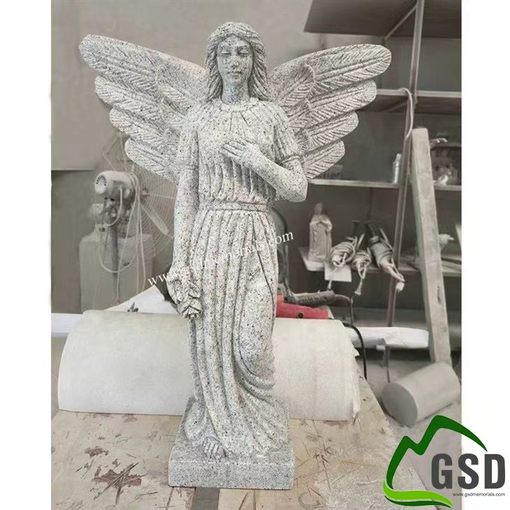 G603 Antique Angel With Opening Wings G603 Antique Angel With Opening Wings