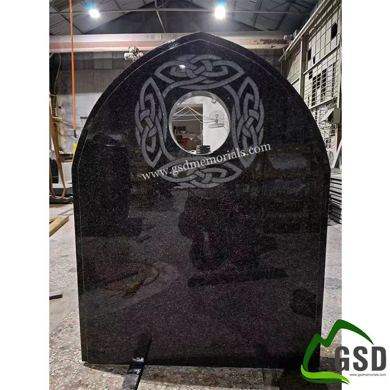 South African Impala Celtic Knots Headstone South African Impala Celtic Knots Headstone