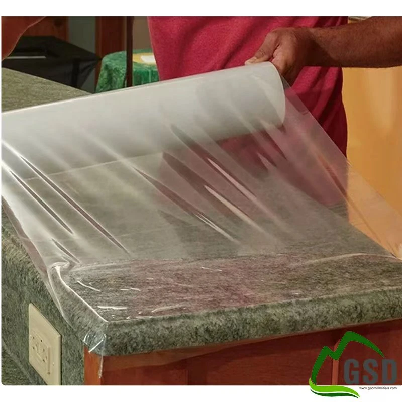 Plastic Film Wrapping For Polished Slabs Plastic Film Wrapping For Polished Slabs