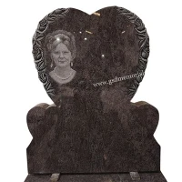 Etching On Triple Hearts Memorial