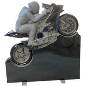 Bespoke Motorbike Headstone