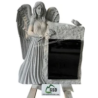 Standing Angel Headstone
