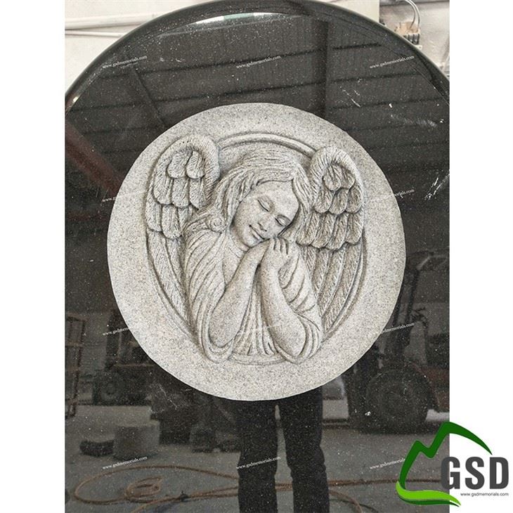 Premium Black Girl Angel Memorial