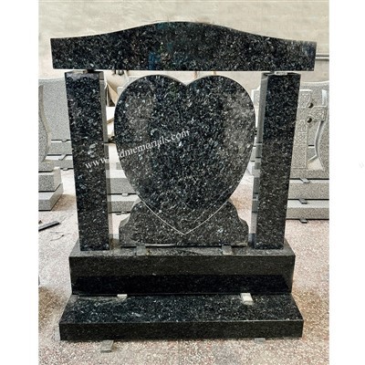 Canopy Shaped With Heart Gravestone