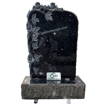 Roses On Headstone